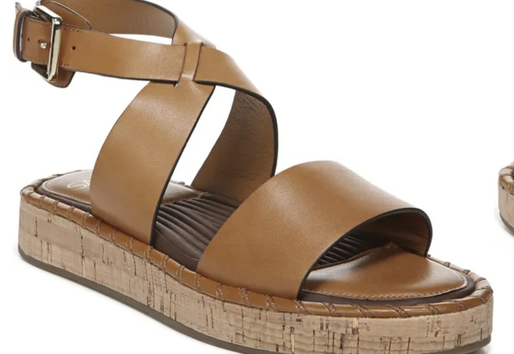 EUC Sarto Zarlo Sandal sz9 Tan